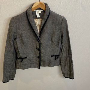 Max Studio Linen Blazer